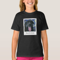 Funny Black Lab Päpst Personalisiertes Foto und Te
