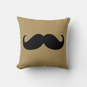 Funny Black Mustache 14 Kissen