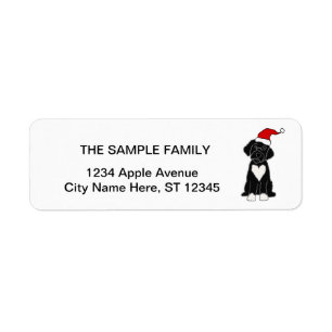 Funny Black Portugiesischer Wasserhund Weihnachten