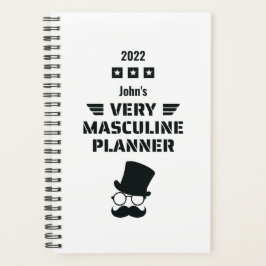 Funny Black & White Sehr maskuline Planer