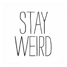 Funny bleibe seltsame inspirierende Trend Hipster 