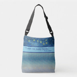 Funny Blue Buchsack-Tasche Tragetaschen Mit Langen Trägern