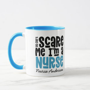 Funny Blue Girl Typografie danke Ihnen moder Tasse