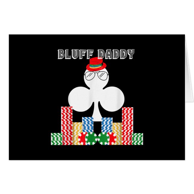 Funny Bluff Daddy Poker Casino Game Texas (Vorderseite (Horizontal))