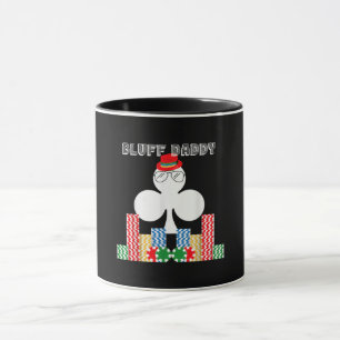 Funny Bluff Daddy Poker Casino Game Texas Tasse