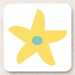 Funny Blume Getränkeuntersetzer