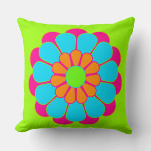 Funny Blume Power Bloom III + Ihr Backgr. Idee Kissen