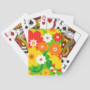 Funny Blume Power Wallpaper + Ihre Ideen Spielkarten