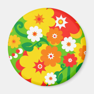 Funny Blume Power Wallpaper Magnet