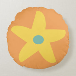 Funny Blume Throw Kissen