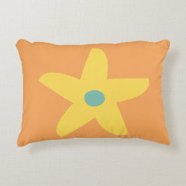 Funny Blume Throw Kissen