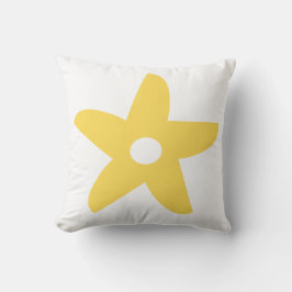 Funny Blume Throw Kissen