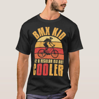 Funny BMX Kid wie regulär, aber Cooler Fahrradfahr T-Shirt
