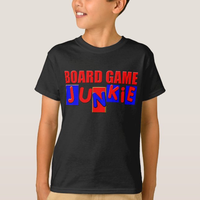 Funny Board Gamer T-Shirt (Vorderseite)