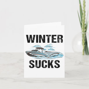 Funny Boat Owner Zitat - Bootfahren Lover Summer L Karte