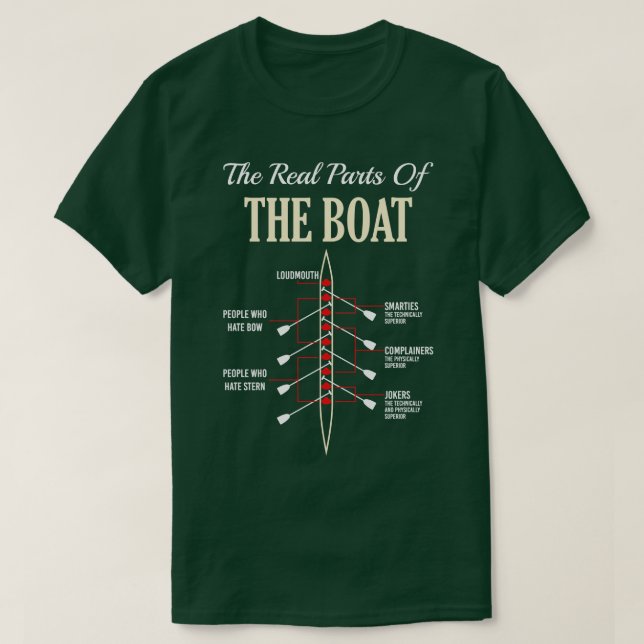 Funny Boating TShirt Rowing Paddling Paddlers Shir (Design vorne)
