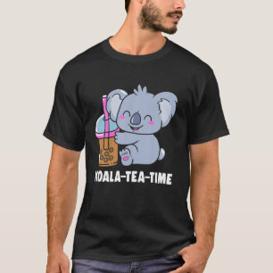 Funny Boba Bubble Tea Koala Tea T-Shirt