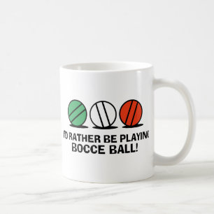 Funny Bocce Ball Kaffeetasse