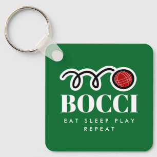 Funny Bocci Ball Schlüsselanhänger Geschenk für Bo