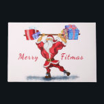 Funny Bodybuilder Weihnachtsmann mit Weihnachtsges Fußmatte<br><div class="desc">Bodybuilder Santa Claus mit Weihnachtsgeschenken - Fun Cartoon Gemälde Funny Collection - Wählen / Fügen Sie Ihren einzigartigen Text / Name / Farbe - Make Your Special Gift - Neu formatieren und verschieben oder entfernen und hinzufügen / Elemente / Text mit Anpassungs-Tool ! Malerei und Design von MIGNED. Bitte schauen...</div>