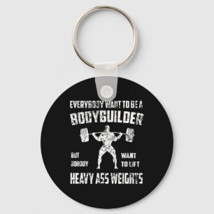 Funny Bodybuilding Shirts. Perfekte Trainingsstell Schlüsselanhänger