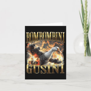 Funny Bombini Guzzini - Italienisch Brainrot Meme Karte