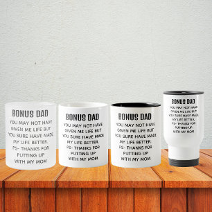 Funny Bonus Vater Wertschätzung Mattglastasse