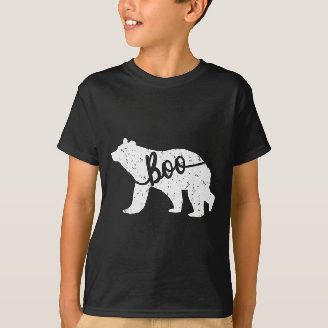 Funny Boo Bear Nickname Matching Shirt  (Vorderseite)
