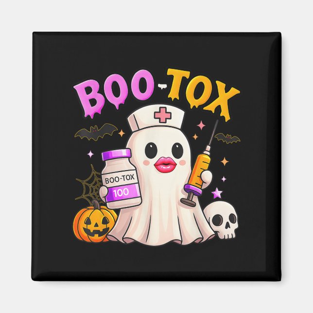 Funny Boo Tox ästhetische Krankenschwester Ghost S Magnet (Vorne)