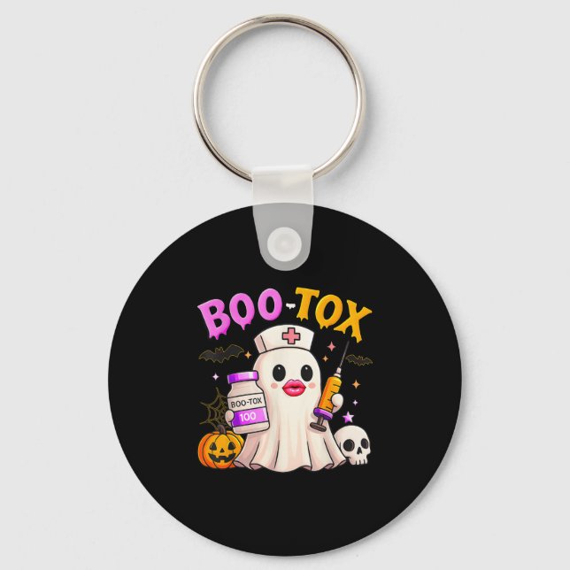 Funny Boo Tox ästhetische Krankenschwester Ghost S Schlüsselanhänger (Vorderseite)