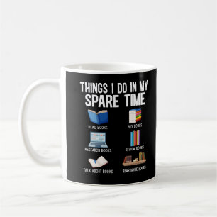 Funny Book Lover Spaß Bookworm Reader Kaffeetasse