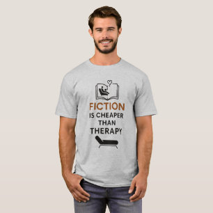 Funny Book Lover T - Shirt - Literarischer Spaß &
