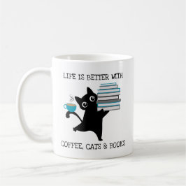 Funny Book Lover Tasse
