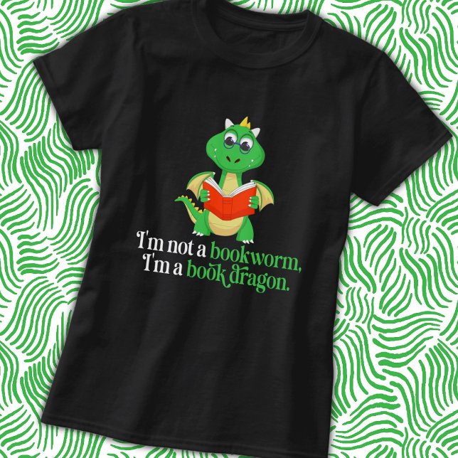 Funny Book Reading - Bookworm T-Shirt (Von Creator hochgeladen)