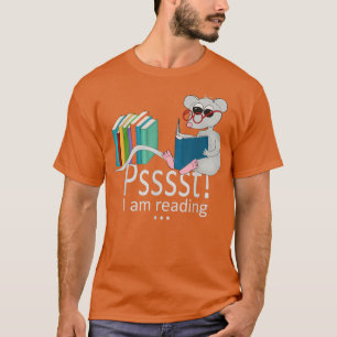 Funny Books Book Lover Literatur Ratte lesen T-Shirt
