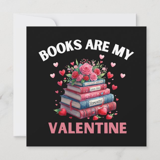 Funny Books sind mein Valentine (Vorderseite)