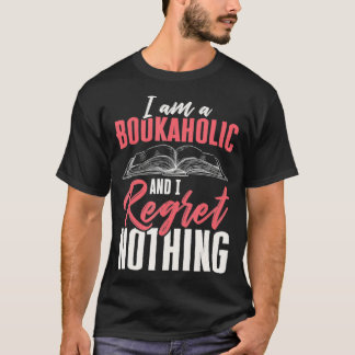 Funny Bookworm Geschenk für Leser Niedlich Geek T-Shirt