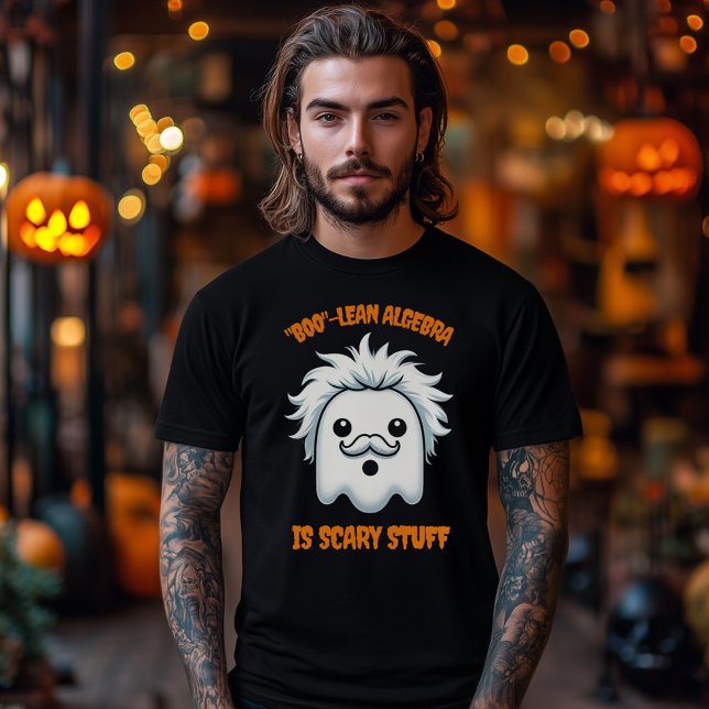 Funny Boolean Algebra ist Beängstigend Stuff T-Shirt (Boolean Algebra is Scary Stuff T-Shirt Cover Photo)