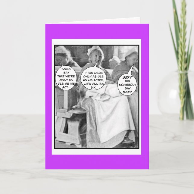 Funny BOOMER Carte d'anniversaire pour femmes (Devant)