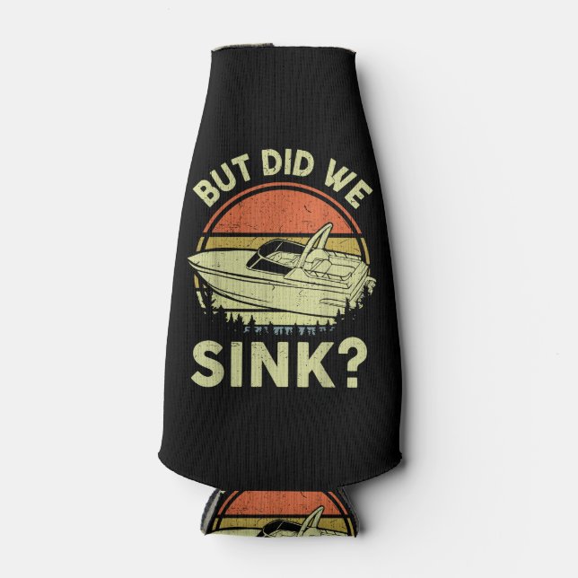 Funny Boot, aber haben wir Männer Sink Männer Moto Flaschenkühler (Vorderseite)