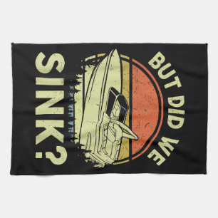 Funny Boot, aber haben wir Männer Sink Männer Moto Geschirrtuch