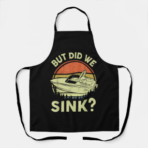 Funny Boot, aber haben wir Männer Sink Männer Moto Schürze