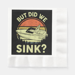 Funny Boot, aber haben wir Männer Sink Männer Moto Serviette