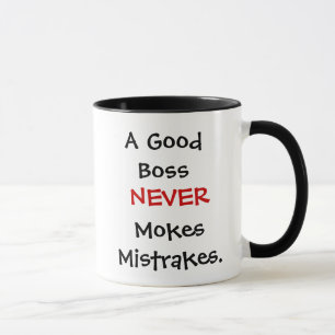 Funny Boss Joss Quote Tasse
