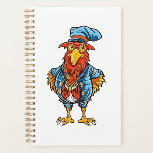 Funny Bossy Cartoon Rooster Planer