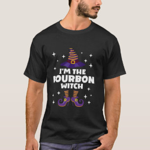 Funny Bourbon Witch Familie Matching Halloween T-Shirt