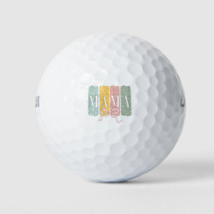 Funny Bow Coquette Mama Blume Muttertag Golfball