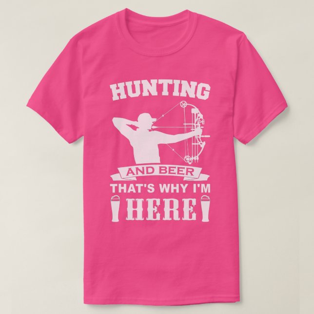 Funny Bow Jagdarchie Jagd Bow Hunter Geschenk T-Shirt (Design vorne)