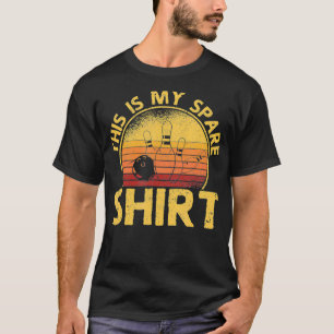 Funny Bowler Sport Bowl Retro Das ist mein großart T-Shirt