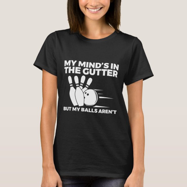 Funny Bowling 1 T-Shirt (Vorderseite)